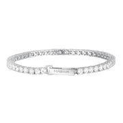 Mabina Bracciale tennis in argento con zirconi 533019/S